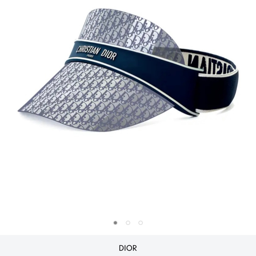 Dior DiorClub V1U Logo Mirrored Visor